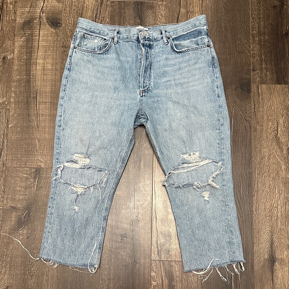 Agolde Light Blue Denim Jeans